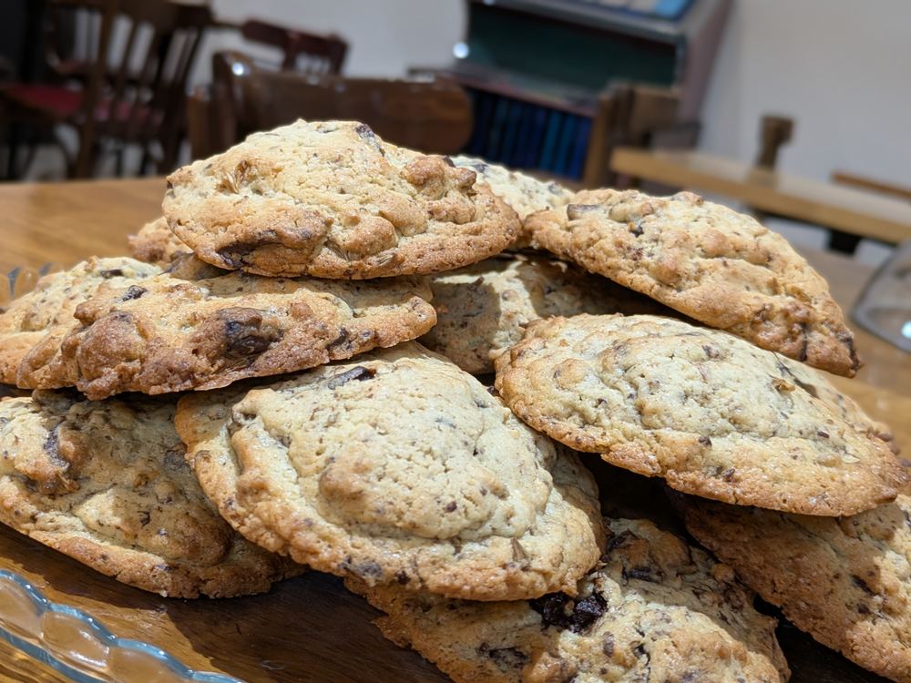 Cookies drêche-chocolat de la Brasserie de Mai
