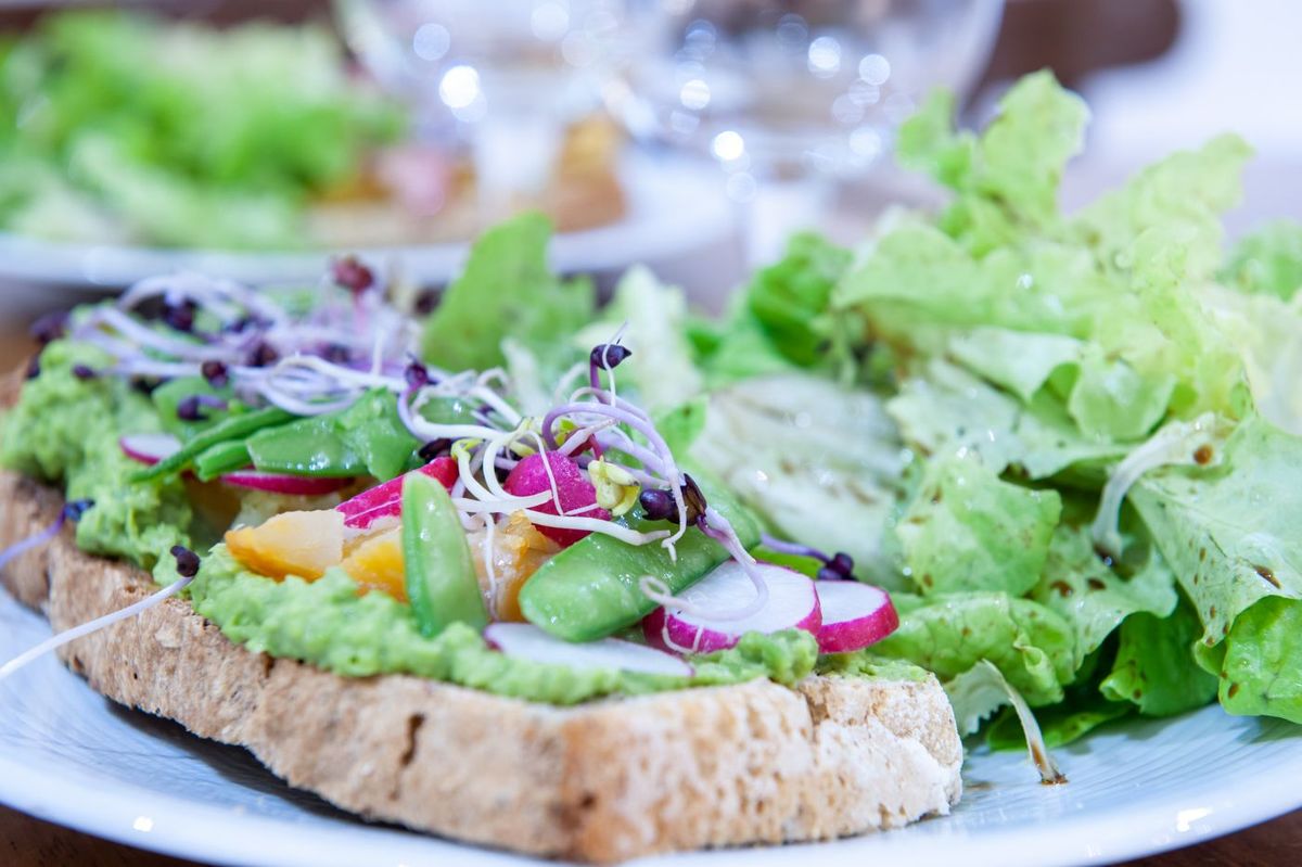 Tartine maison de la Brasserie de Mai, sur pain à la drêche